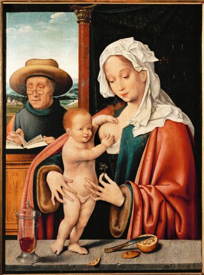 Die Heilige Familie von Joos van Cleve