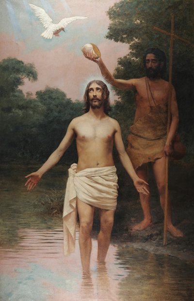 Die Taufe Christi von José Ferraz de Almeida Júnior