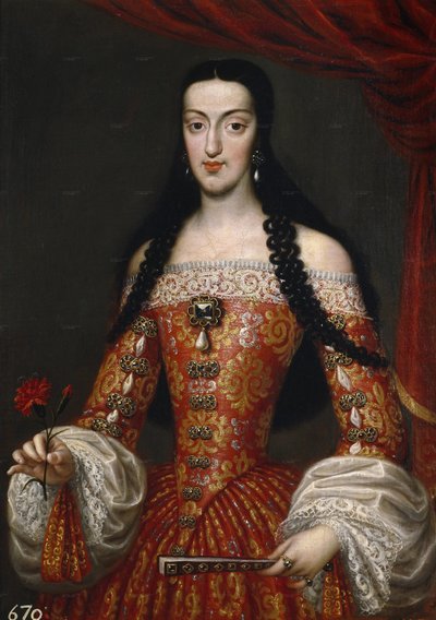 María Luisa von Orléans, Königin von Spanien von José García Hidalgo