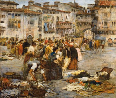 Ein Markt in Granada von Jose Fernandez Alvarado