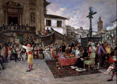 Die Verlosung des Heiligen, Sevilla von Jose Jimenez y Aranda
