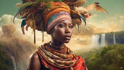 Dreamcore_traumhafte Szene-Afrika_03 von Josef Johann Michel