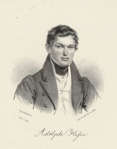 Adolf Hesse von Josef Kriehuber