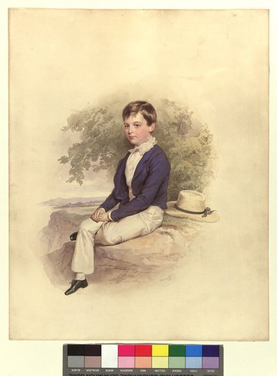 Bildnis eines jungen Grafen Esterhazy von Josef Kriehuber
