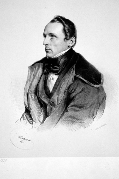 Franz Rambach Lithografie von Josef Kriehuber