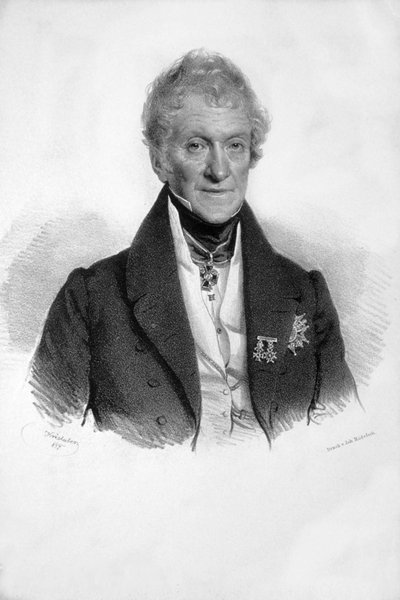 Franz Xaver Ottenfels-Gschwind Litho von Josef Kriehuber