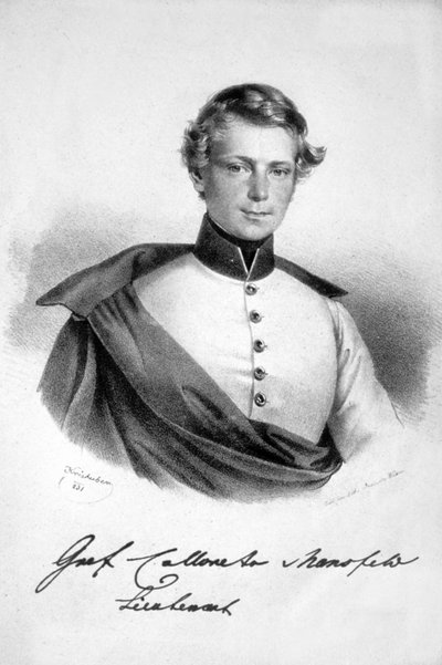 Franz de Paula Colloredo-Mansfeld Litho 1 von Josef Kriehuber