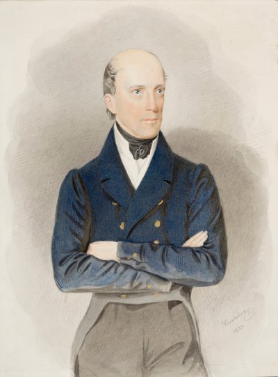 Porträt von Erzherzog Johann von Österreich von Josef Nikolaus Kriehuber