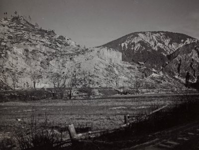 Album "Meine weltkriegs - Erinnerungen Südwestfront (Kärnten, Italien, Südtirol) 31/03/1915-12/11/1918 - Josef Zohles Wien": Fort Hensel von Josef Zohles