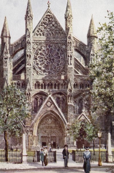 Westminster Abbey, Nordtransept von Joseph (after) Finnemore