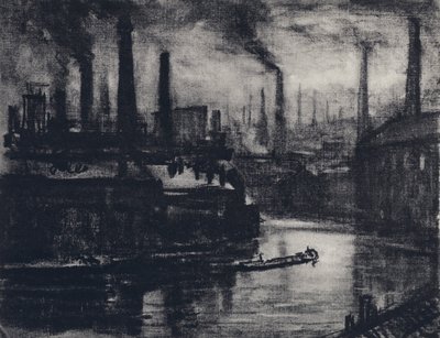 Ost-London von Joseph (after) Pennell