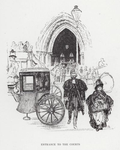 Eingang zu den Gerichten von Joseph (after) Pennell