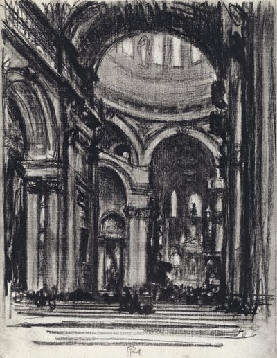 St. Pauls, Das Schiff von Joseph (after) Pennell