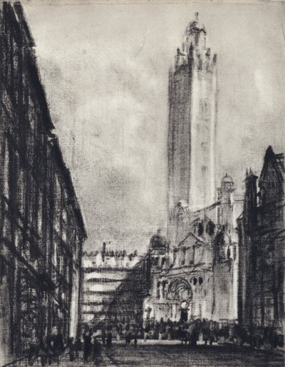 Die Kathedrale, Westminster von Joseph (after) Pennell