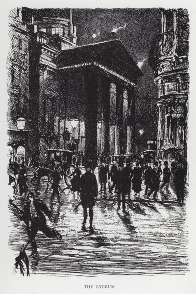 Das Lyceum von Joseph (after) Pennell
