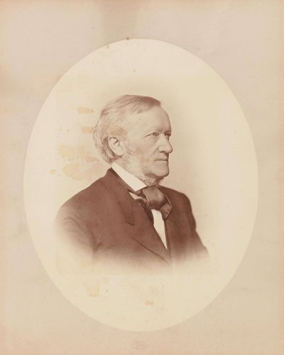 Porträt des Komponisten Richard Wagner 1813-1883, ca. 1870 von Joseph Albert