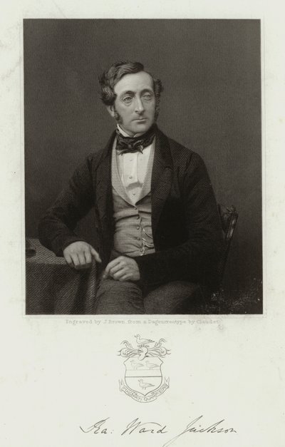 Ralph Ward Jackson, britischer Anwalt, Eisenbahnvorsitzender, konservativer Politiker und Abgeordneter für Hartlepool von Joseph Brown