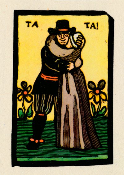 Die erste Wiederbelebung des Chap-Book-Stils, 1885, 1946 von Joseph Crawhall