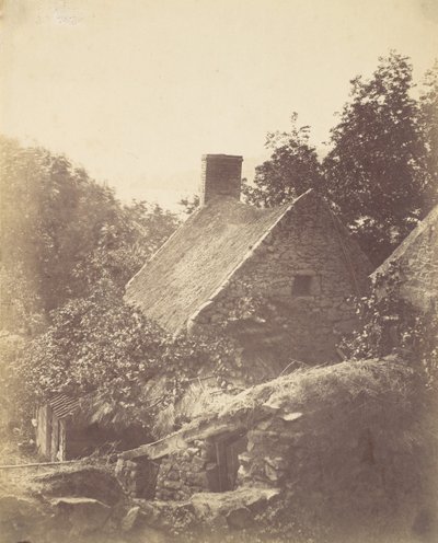 Hütte auf Jersey, 1855 von Joseph Cundall