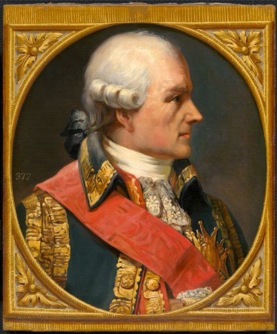 Jean Baptiste Donatien de Vimeur Rochambeau von Joseph Desire Court