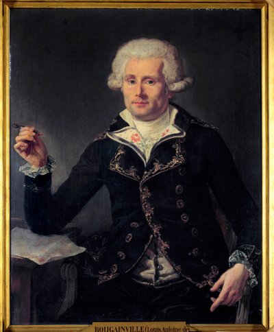 Porträt von Louis Antoine, Graf von Bougainville (1729-1811) von Joseph Ducreux