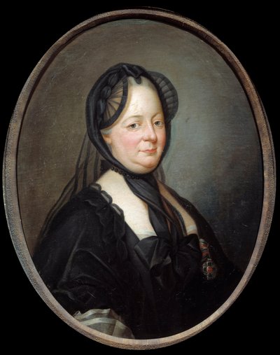 Porträt von Maria Theresia von Österreich, Kaiserin und Königin von Ungarn und Böhmen von Joseph Ducreux