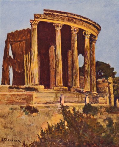 Rom: Tivoli, Der Tempel der Sibylle von Joseph Felix Bouchor