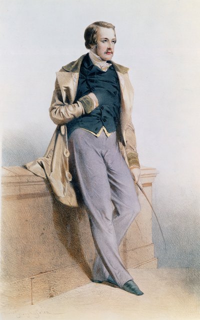 Henri Charles Ferdinand Marie Dieudonné de France, Duc de Bordeaux, Comte de Chambord von Joseph Felon