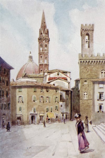 Der Campanile der Badia, Florenz von Joseph Finnemore