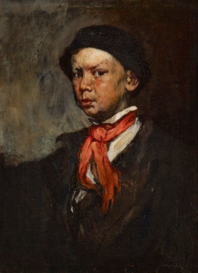 Der pfeifende Junge von Joseph Frank Currier