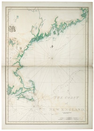 Die Küste von Neuengland von Joseph Frederick Wallet DesBarres