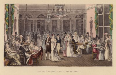 Das Cafe Frascati in seinen besten Tagen von Joseph Grego