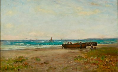 Boote pflegen, Ayrshire Küste von Joseph Henderson