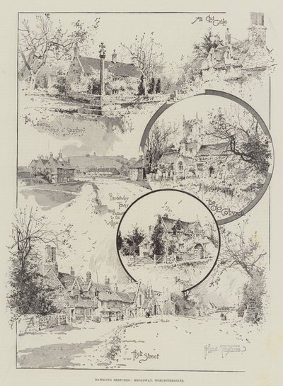 Streifzüge, Broadway, Worcestershire von Joseph Holland Tringham