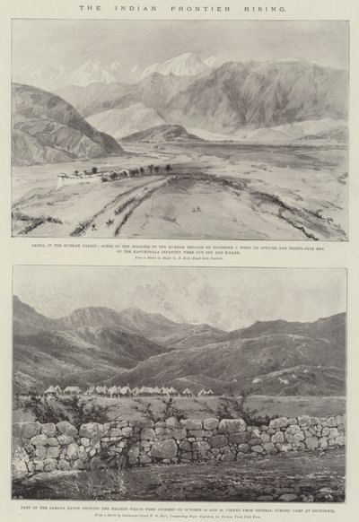 Der indische Grenzaufstand von Joseph Holland Tringham