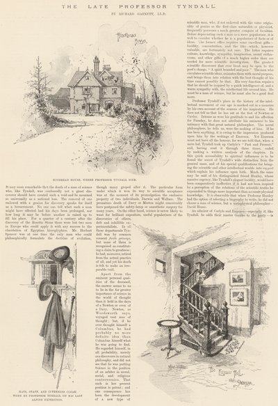 Der verstorbene Professor Tyndall von Joseph Holland Tringham