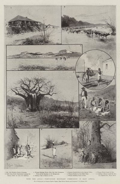 Mit der anglo-portugiesischen Grenzkommission in Ostafrika von Joseph Holland Tringham