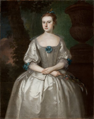Porträt von Hannah Babcock Bours, 1759 von Joseph Jonathan Blackburn