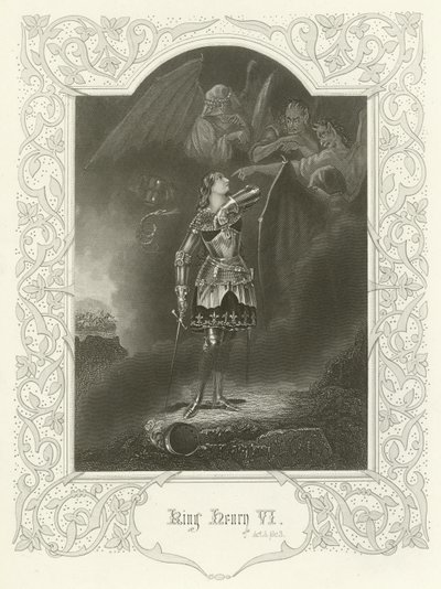 König Heinrich VI., Akt V, Szene III von Joseph Kenny Meadows