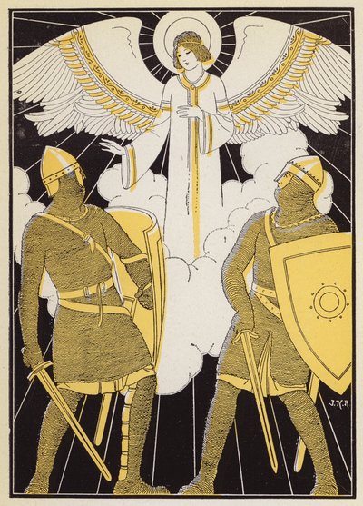 Der Kampf von Roland und Olivier von Joseph Kuhn Regnier