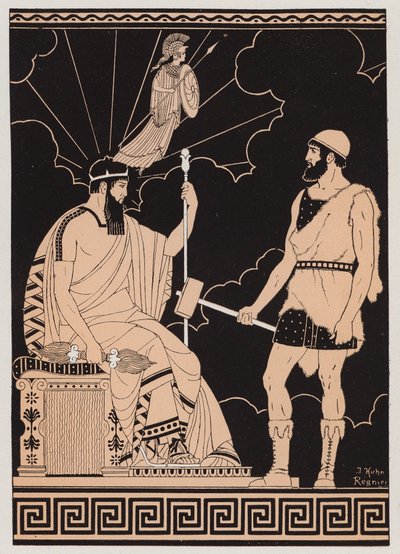 Die Geburt der Athene von Joseph Kuhn Regnier