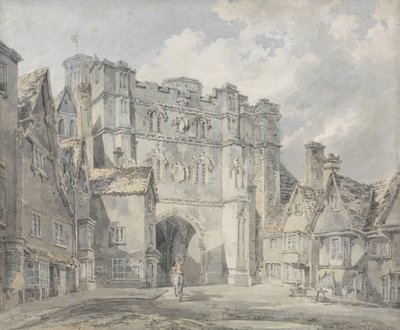 Christ Church Gate, Canterbury, 1793-94 von Joseph Mallord William Turner
