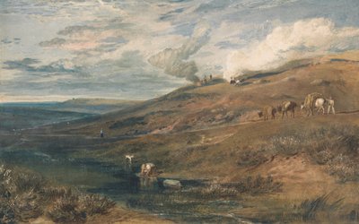 Dartmoor: Die Quelle des Tamar und des Torridge von Joseph Mallord William Turner