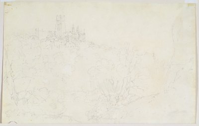 Durham, ca. 1801 von Joseph Mallord William Turner