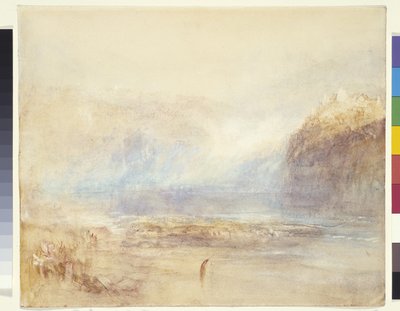 Rheinfall bei Schaffhausen - Fernansicht von Joseph Mallord William Turner