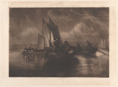 Flunderfischen, Battersea von Joseph Mallord William Turner