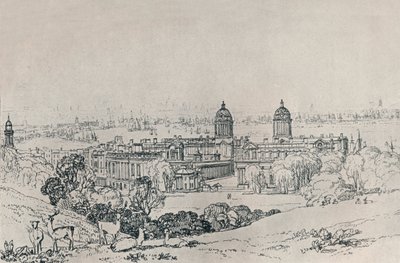 London vom Greenwich Park, ca. 1809, 1923 von Joseph Mallord William Turner