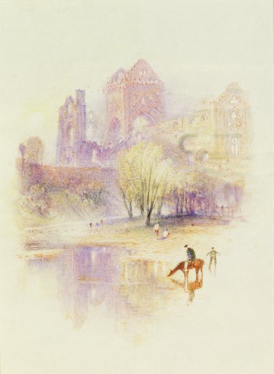 New Abbey, in der Nähe von Dumfries von Joseph Mallord William Turner