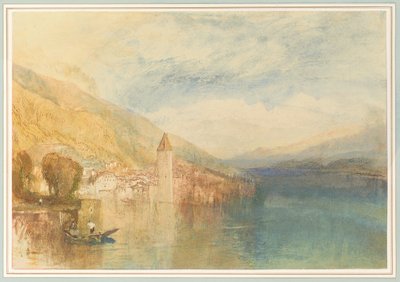 Oberhofen am Thunersee, Schweiz von Joseph Mallord William Turner
