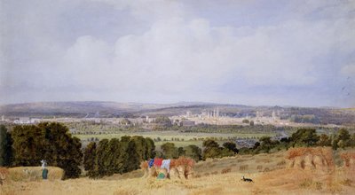 Oxford von Hinksey Hill von Joseph Mallord William Turner